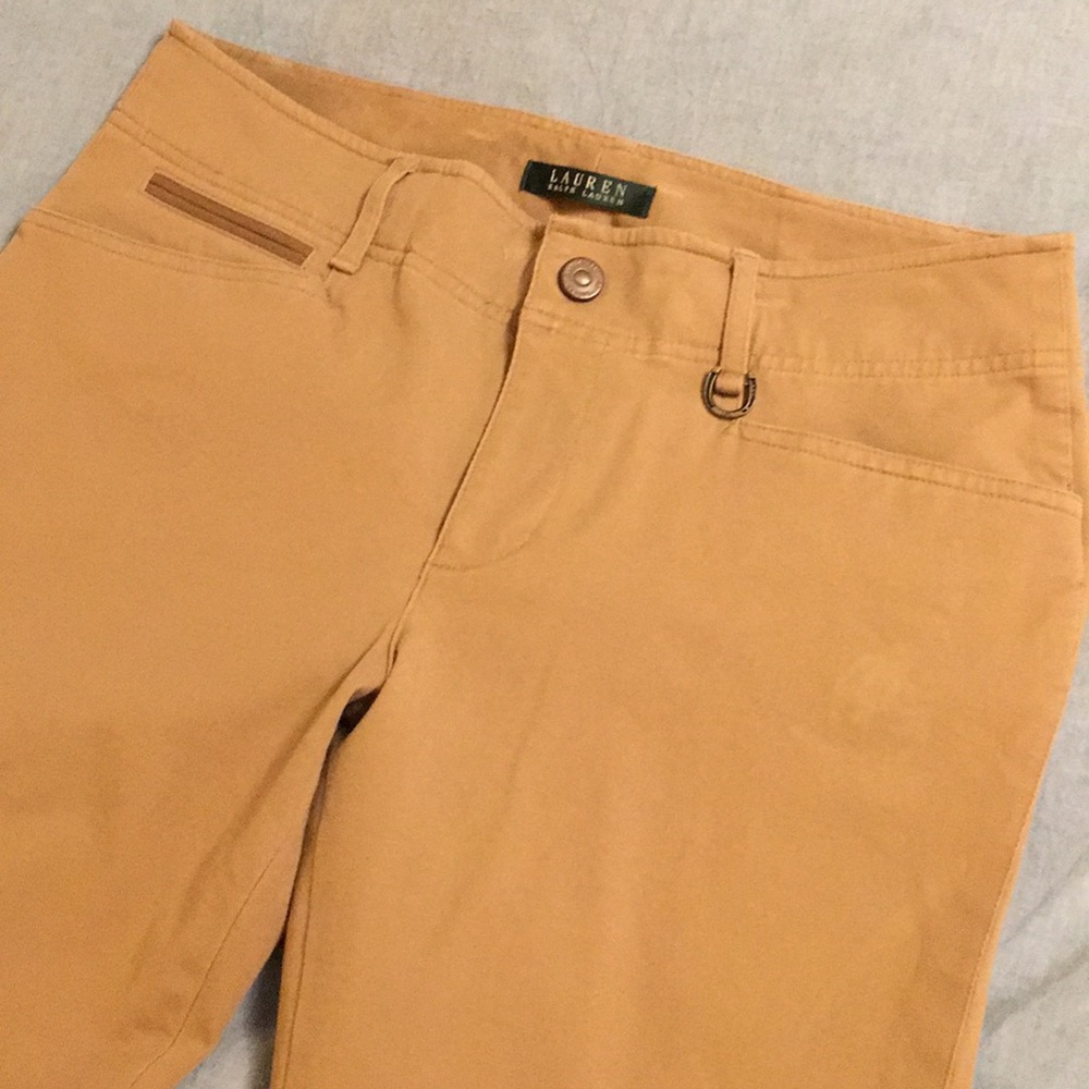 Lauren Ralph Lauren straight khaki pants